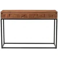 Axis 2 Drawer Console Table - Acacia Wood