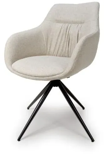 Boden Carver Dining Chair Set of 2 - Natural, Fabric