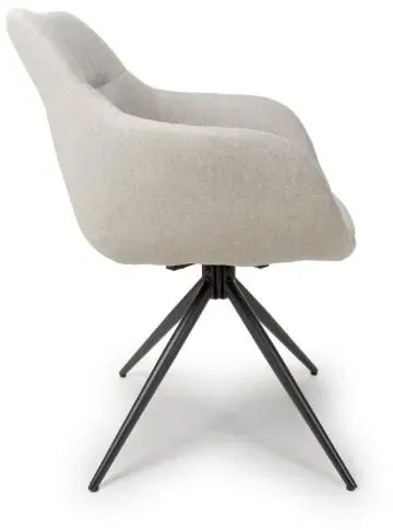 Boden Carver Dining Chair Set of 2 - Natural, Fabric