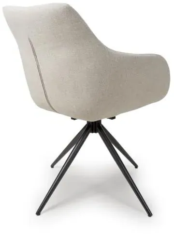 Boden Carver Dining Chair Set of 2 - Natural, Fabric