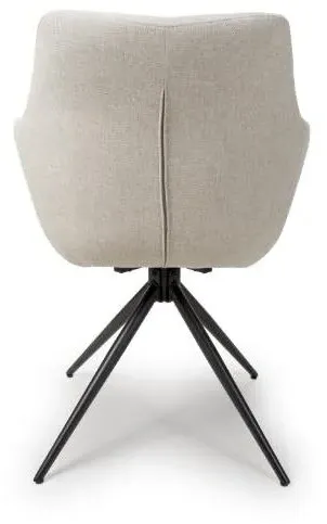 Boden Carver Dining Chair Set of 2 - Natural, Fabric