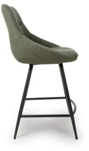 Boden Counter Chair Set of 2 - Green, Fabric