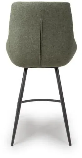 Boden Counter Chair Set of 2 - Green, Fabric