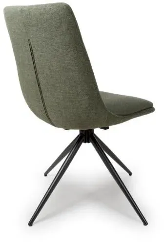 Boden Dining Chair Set of 2 - Green, Fabric