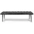 Bradley Dining Bench - Black, Buffalo Leather