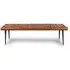 Bradley Dining Bench - Tan, Buffalo Leather