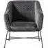 Cleo Accent Chair - Grey, Velvet