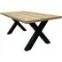 Dallas 6-Seater Dining Table - Brown, Oak