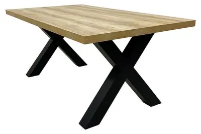 Dallas 6-Seater Dining Table - Brown, Oak image