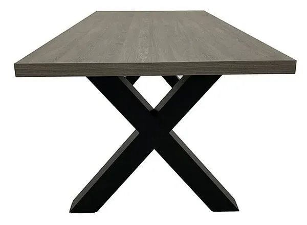 Dallas 6-Seater Dining Table - Grey