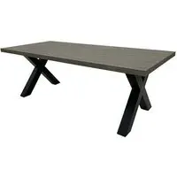 Dallas 6-Seater Dining Table - Grey