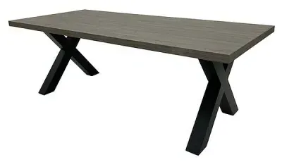 Dallas 6-Seater Dining Table - Grey