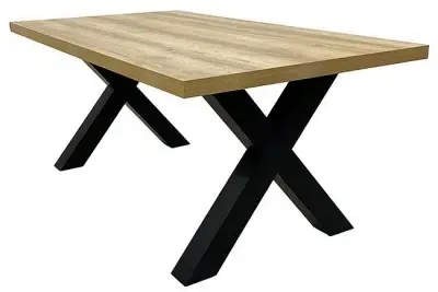 Dallas 8 Seater Dining Table - Oak image