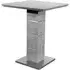 Delta Bar Table - Concrete Effect