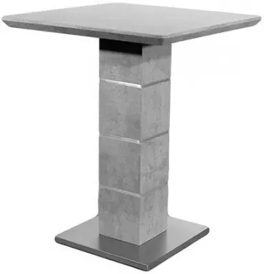 Delta Bar Table - Concrete Effect image