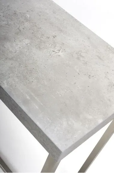 Delta Console Table - Concrete Effect