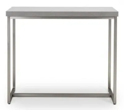 Delta Console Table - Concrete Effect image