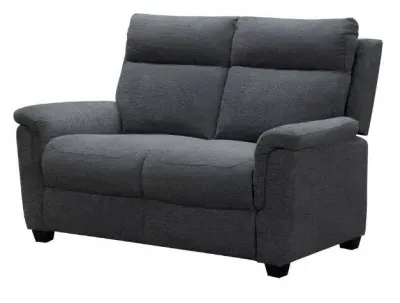 Detroit 2-Seater Electric Reclining Sofa - Grey, Fabric