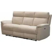 Detroit 3-Seater Sofa - Natural, Fabric