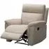 Detroit Manual Recliner Armchair - Natural, Fabric
