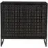 Fusion Small 2 Door Sideboard - Black, Mango Wood