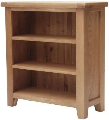 Hampshire Low Bookcase - Natural, Oak image