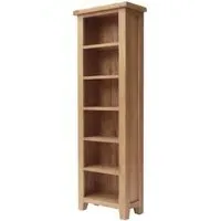 Hampshire Narrow Bookcase - Natural, Oak