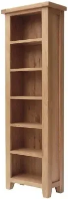 Hampshire Narrow Bookcase - Natural, Oak image