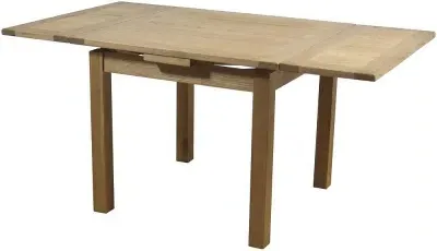 Hampshire Oak Drop Leaf Dining Table - Natural image