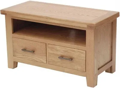 Hampshire Oak TV Unit - Natural image