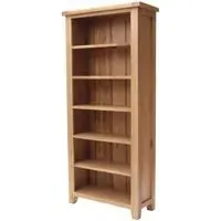 Hampshire Wide Bookcase - Natural, Oak