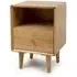 Jenson 1 Drawer Bedside Cabinet - Light Oak