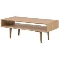 Jenson 110cm Coffee Table - Light Oak