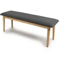 Jenson 120cm Dining Bench - Light Oak