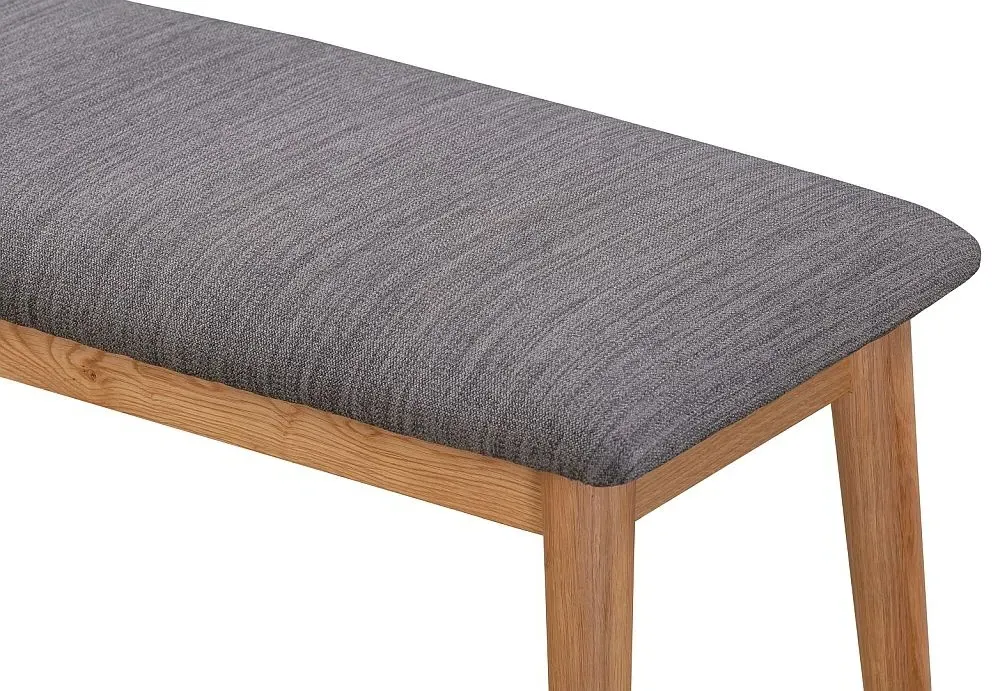 Jenson 160cm Dining Bench - Light Oak