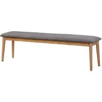 Jenson 160cm Dining Bench - Light Oak
