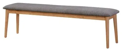 Jenson 160cm Dining Bench - Light Oak image