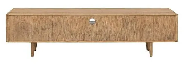 Jenson 170cm Media Unit - Light Oak