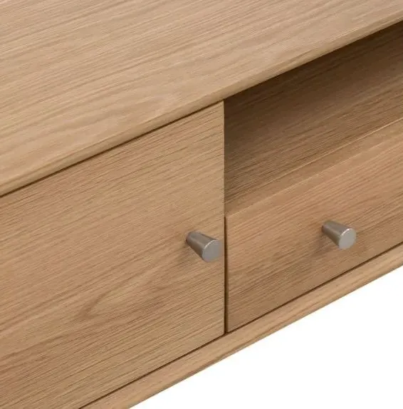 Jenson 170cm Media Unit - Light Oak