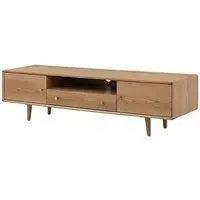 Jenson 170cm Media Unit - Light Oak