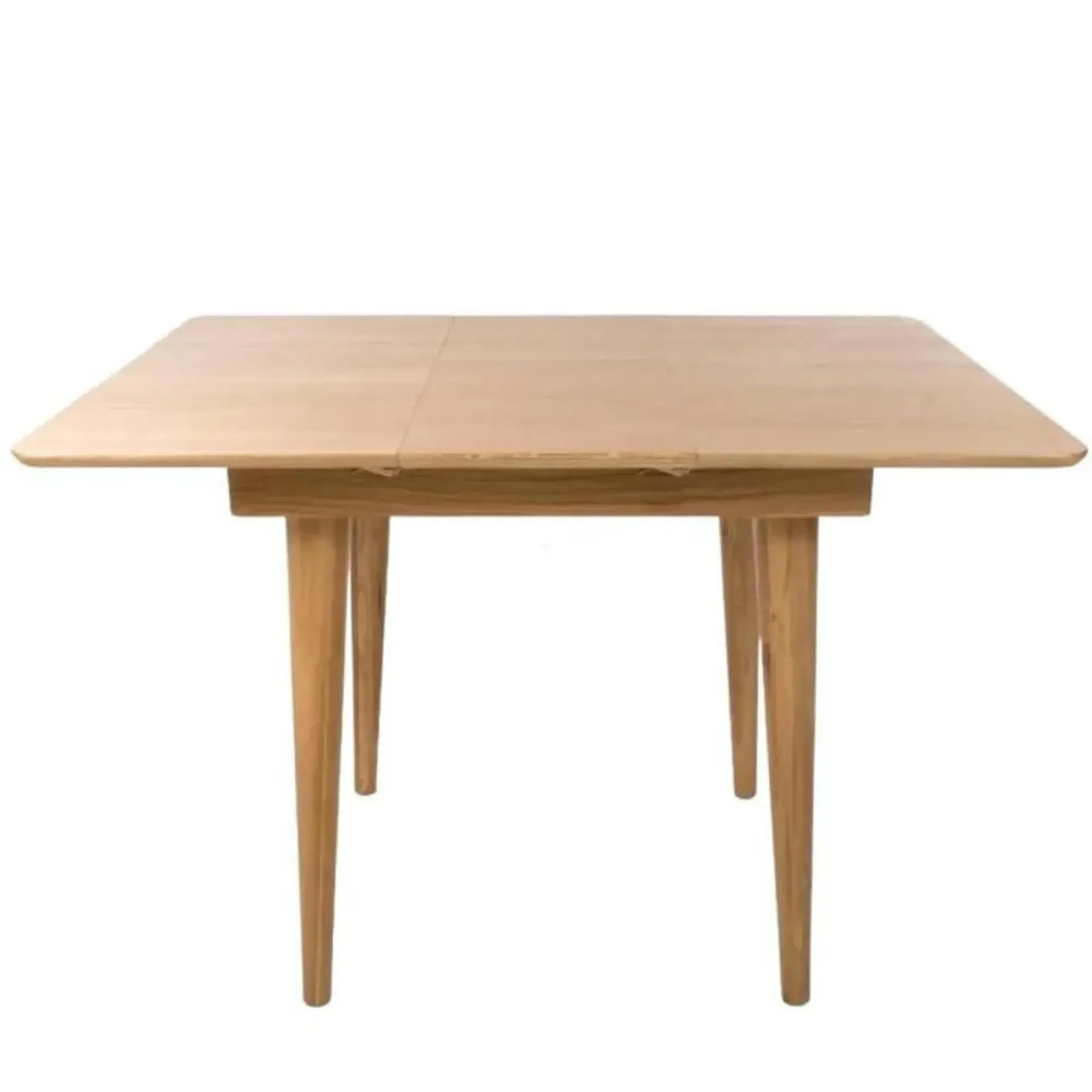 Jenson 2-4 Seater Square Extending Dining Table - Light Oak