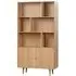 Jenson 2 Door Bookcase - Light Oak