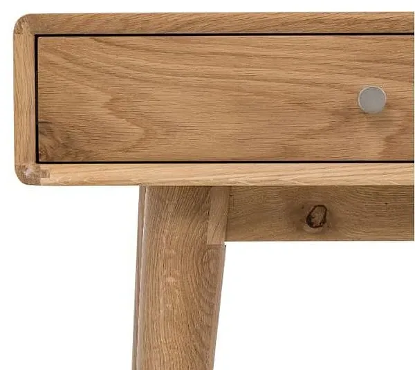 Jenson 2 Drawer Console Table - Light Oak