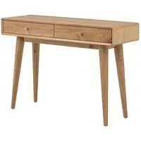 Jenson 2 Drawer Console Table - Light Oak