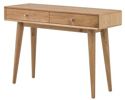 Jenson 2 Drawer Console Table - Light Oak image
