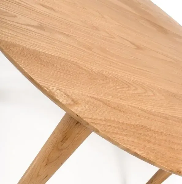 Jenson 2-Seater Round Dining Table - Light Oak