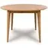 Jenson 2-Seater Round Dining Table - Light Oak