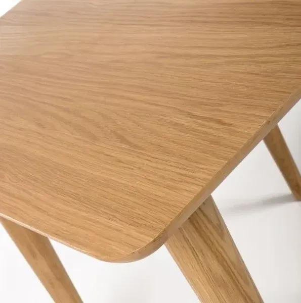 Jenson 2-Seater Square Dining Table - Light Oak