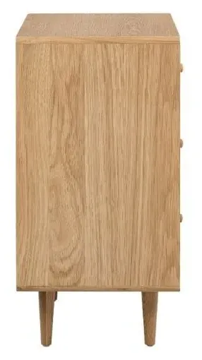 Jenson 3 Drawer Small Chest - Light Oak