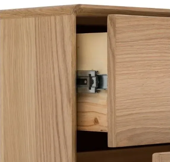 Jenson 6 Drawer Wide Chest - Light Oak